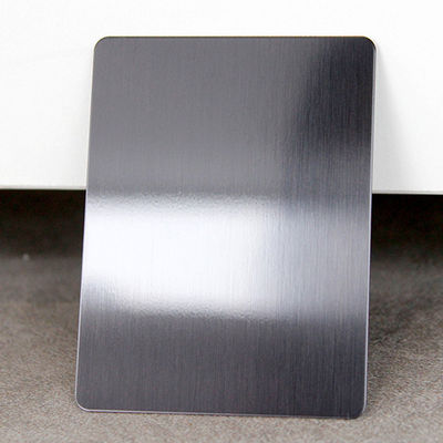 Black Brushed Stainless Steel Sheet Four Feet SS Plate