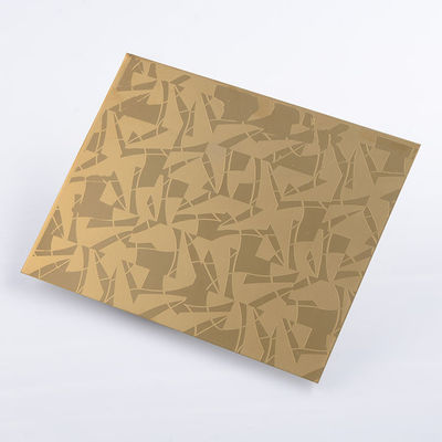 कस्टम एलिवेटर डेकोरेशन 304 स्टेनलेस स्टील एचड शीट 1219x2438mm आर्किटेक्चरल डिजाइन के लिए