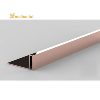 अच्छा दाम अनियमित आकार का ग्रेड 304 स्टेनलेस स्टील टाइल ट्रिम मिरर और हेयरलाइन ऑनलाइन