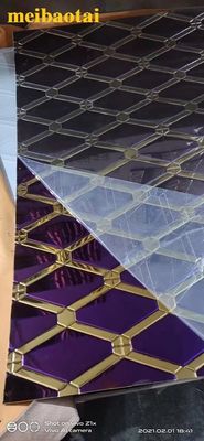 अच्छा दाम पीवीडी रंग चढ़ाना स्टेनलेस स्टील शीट धातु चार फीट ऑनलाइन