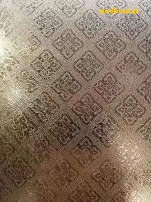 चांदी का दर्पण 1 मिमी मोटाई के साथ स्टेनलेस स्टील शीट डीआईएन मानक के अनुरूप