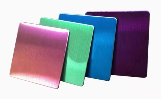 अच्छा दाम स्थायी शीत लुढ़का हुआ स्टेनलेस स्टील प्लेट दर्पण NO.4 हेयरलाइन रंग ऑनलाइन