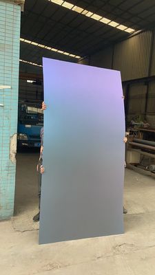 अच्छा दाम 201 304 ग्रेडिएंट ब्लू रेड स्टेनलेस स्टील शीट्स दरवाजा होटल सजावट ऑनलाइन