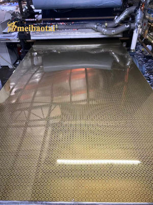 अच्छा दाम सोने का दर्पण उत्कीर्णन स्टेनलेस स्टील शीट कोल्ड रोल्ड एसएस प्लेट ऑनलाइन