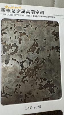 अच्छा दाम छलावरण पैटर्न नकल प्राचीन तांबा स्टेनलेस स्टील शीट ऑनलाइन