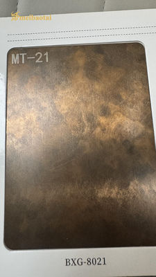 अच्छा दाम 304 प्राचीन कांस्य सजावटी स्टेनलेस स्टील शीट दीवार सजावट ऑनलाइन