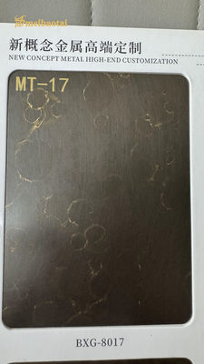 अच्छी कीमत 201 304 नकल प्राचीन तांबे सजावटी स्टेनलेस स्टील शीट ऑनलाइन