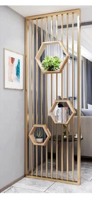 अच्छा दाम आधुनिक और स्टाइलिश लिफ्ट केबिन के लिए अनुकूलित डिजाइन स्टेनलेस स्टील कमरे विभाजक ऑनलाइन