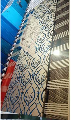 अच्छा दाम अनुकूलित डिजाइन लिफ्ट दरवाजे पैटर्न स्टेनलेस स्टील उत्कीर्ण शीट ऑनलाइन