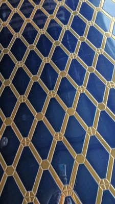 अच्छी कीमत दो रंग पैटर्न स्टेनलेस स्टील स्टैम्पिंग प्लेट सजावट कैबिनेट, बार ऑनलाइन