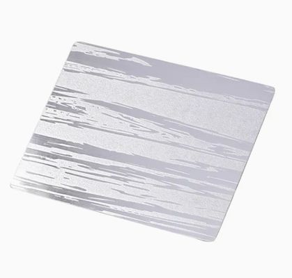 अच्छी कीमत साइनेज और सजावट के लिए टिकाऊ Ss304 दर्पण उभरा स्टेनलेस स्टील शीट ऑनलाइन