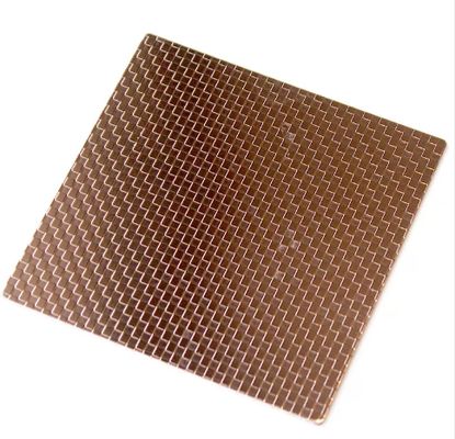 गुलाबी सोने का दर्पण सजावटी उपयोग के लिए 0.85 मिमी मोटाई के साथ ग्रेड 201 स्टेनलेस स्टील शीट