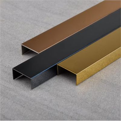 Manufacturer U Profile 304 Stainless Steel Tile Trim Interior U Shape