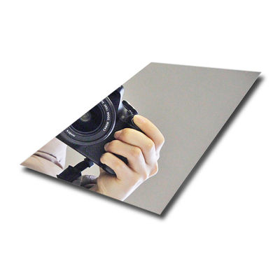 Mirror Finish Decorative Stainless Steel Sheet Four Feet