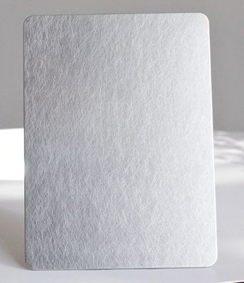 201 ग्रेड हेयरलाइन फिनिश स्टेनलेस स्टील शीट 0.45 मिमी मोटाई सजावटी की दीवार पैनलों के लिए