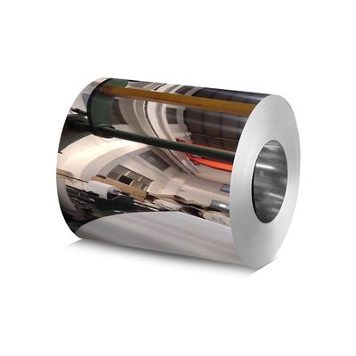 दर्पण सतह कोल्ड रोल्ड 304 स्टेनलेस स्टील शीट कॉइल