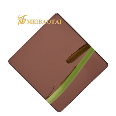 अच्छा दाम पीवीडी रंग दर्पण खत्म सजावटी स्टेनलेस स्टील शीट डीआईएन मानक ऑनलाइन