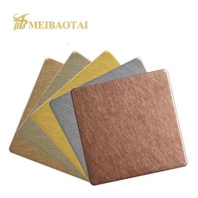 अच्छा दाम सजावटी स्टेनलेस स्टील शीट धातु 3 मिमी 304 ग्रेड कंपन तकनीक: ऑनलाइन