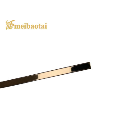 अच्छा दाम ब्रश 8 मिमी स्टेनलेस स्टील टाइल ट्रिम एन मानक गुलाब रंग रंग ऑनलाइन