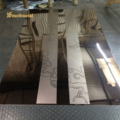 अच्छा दाम नक़्क़ाशीदार लिफ्ट स्टेनलेस स्टील शीट 1.0 मिमी-3.0 मिमी मोटाई भट्ठा किनारे ऑनलाइन