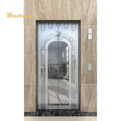 SS304 लिफ्ट स्टेनलेस स्टील शीट Etched Pvd रंग कोटिंग 1219x2438mm