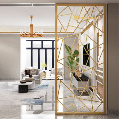 अच्छी कीमत लेजर कट स्टेनलेस स्टील वॉल डिवाइडर PVD लेपित HV230 कठोरता ऑनलाइन