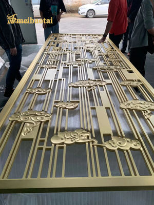 अच्छा दाम कई शैली गुलाबी सोना कांस्य सोना रंग स्टेनलेस स्टील कमरे विभाजक सजावट होटल, घर ऑनलाइन