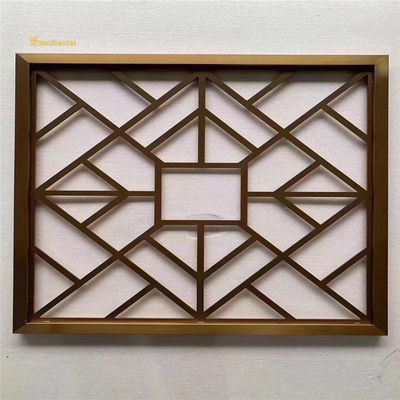 अच्छा दाम SS304 201 हेयरलाइन स्टेनलेस स्टील स्क्रीन सजावट कमरे विभाजक ऑनलाइन