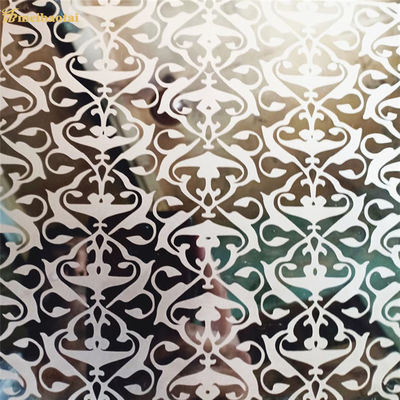 अच्छा दाम मिरर नक़्क़ाशीदार स्टेनलेस स्टील शीट 0.55 मिमी मोटाई सजावटी एसएस प्लेट ऑनलाइन