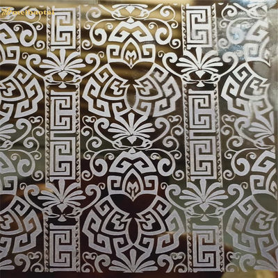 एलिवेटर सजावट के लिए 304 ग्रेड मिरर एचड स्टेनलेस स्टील शीट 1219x2438mm