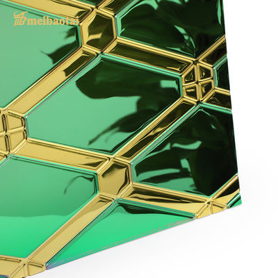 अच्छा दाम उभरा हुआ मुद्रांकित स्टेनलेस स्टील शीट्स 3048 मिमी लंबाई SS304 सामग्री: ऑनलाइन