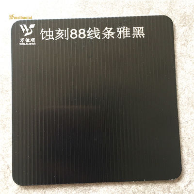 अच्छा दाम छत की दीवार के लिए सस्टेनेबल 4 फीट नक़्क़ाशीदार स्टेनलेस स्टील शीट ऑनलाइन